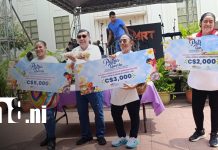 Premian talento y creatividad de emprendedores en Anfiteatro Tomás Borges Foto: Emprendedores son premiados por su talento en Managua/TN8