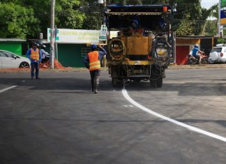 Foto: ¡Atención Managua! Concluye primera etapa de trabajos en la Pista Solidaridad/TN8
