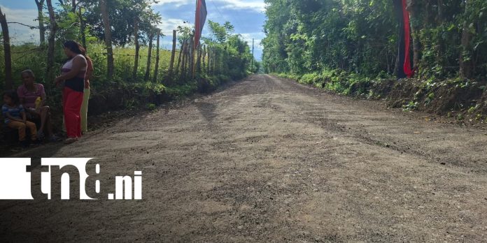 Foto: Un camino en mejores condiciones para las familias de Poste Rojo/TN8 Foto: Un camino en mejores condiciones para las familias de Poste Rojo/TN8