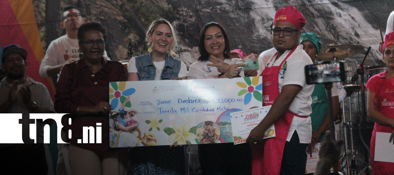 Foto: Chinandega conquista el primer lugar en Festival Gastronómico Patria Bendita/TN8