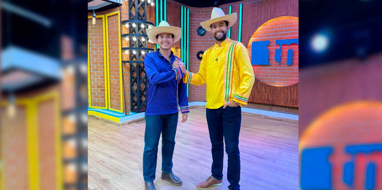 Foto: ¡Orgullo nica! Los Mañaneros lucen el huipil/TN8