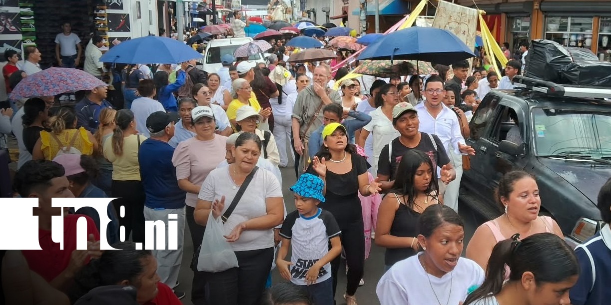 foto: Matagalpa se llena de fe durante celebración de la Virgen de la Merced/tn8
