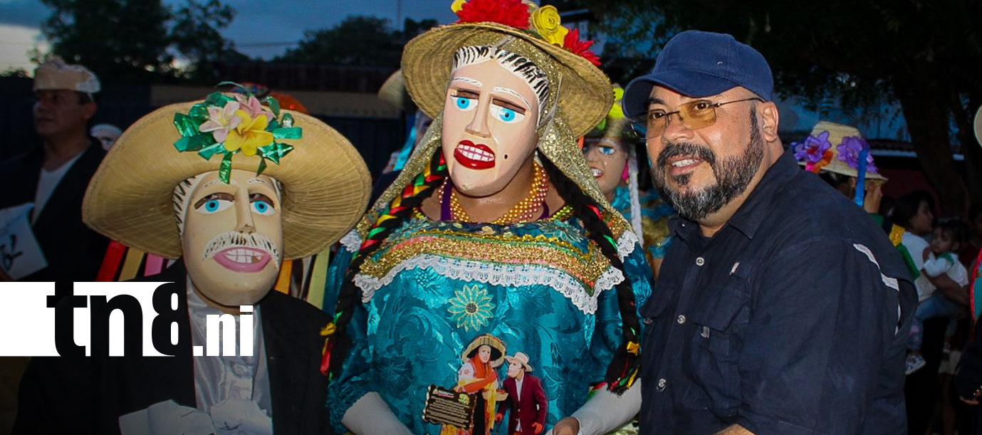 Foto: ¡Qué derroche de tradición! Masaya celebra el Baile del Viejo y la Vieja/TN8