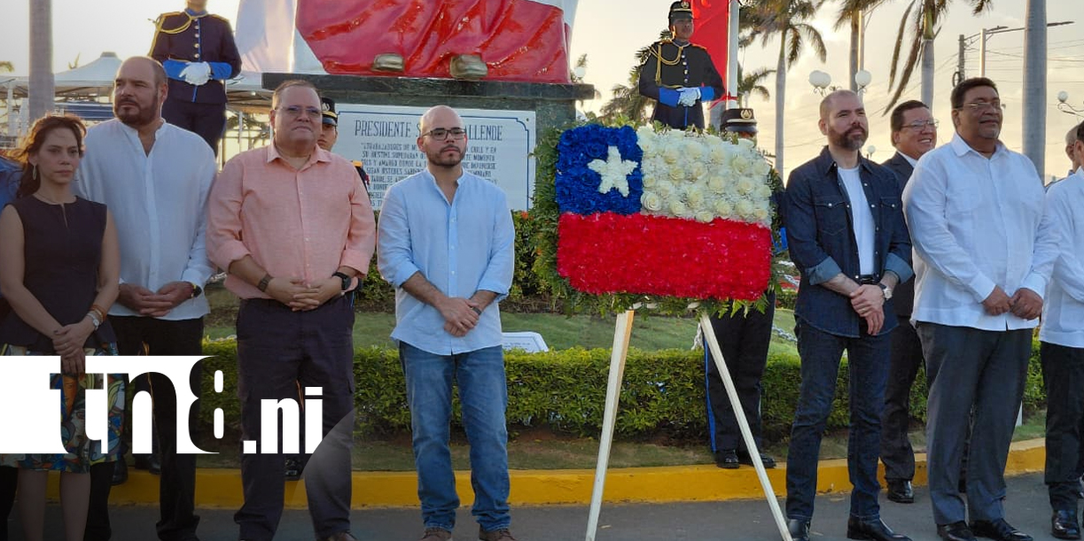 Foto: Nicaragua recuerda a Salvador Allende y reivindica su legado de dignidad y soberanía/TN8