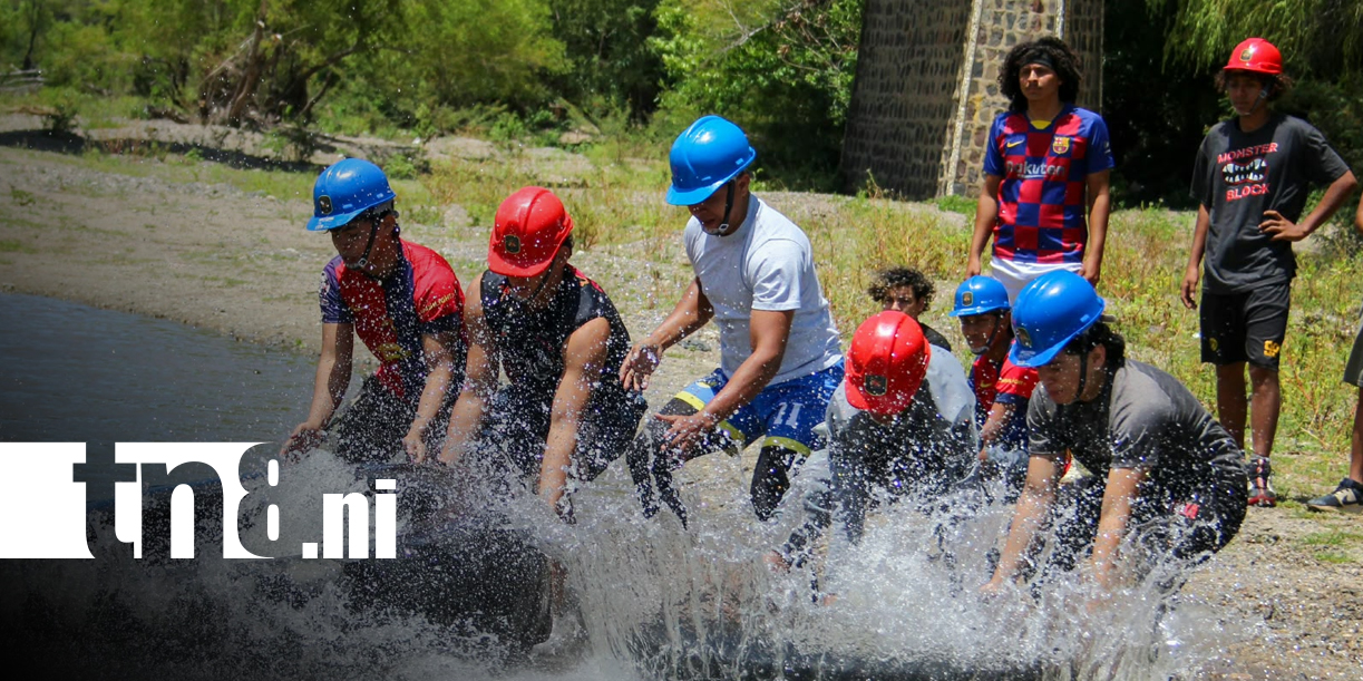 Foto: Adrenalina al límite en el Río Coco/TN8