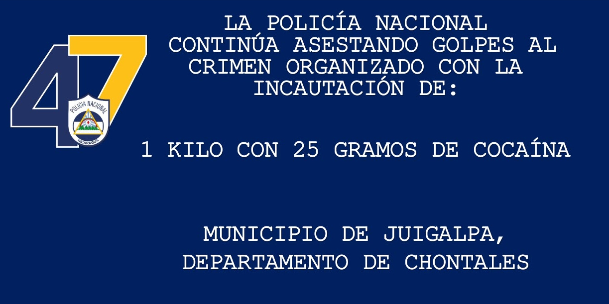 Foto: Incautan cocaína en un autobús durante operativo en Juigalpa, Chontales/Cortesía