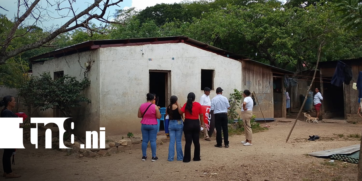Foto: Nuevos techos brindan protección a familias durante las lluvias/TN8