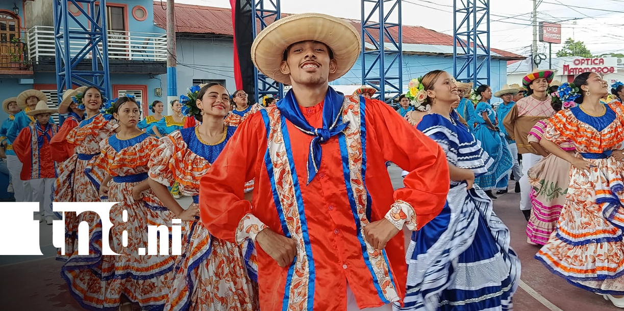 Foto: Nandaime celebra el Mega Baile Nandaimeño con danza y tradición/TN8