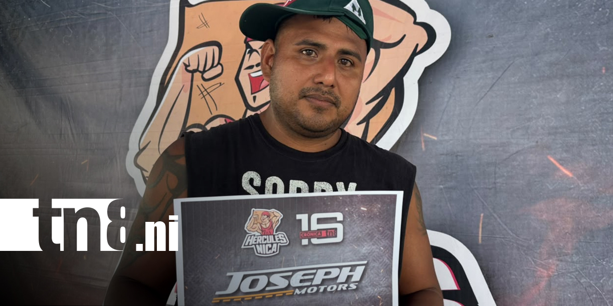 Foto: Eddy, el Hércules de Masaya que hizo de su fuerza una victoria/TN8
