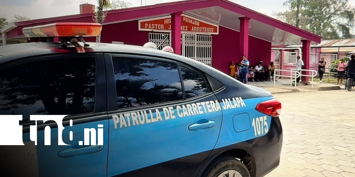 foto: Adolescente resulta lesionado al cruzar la vía en Jalapa/tn8