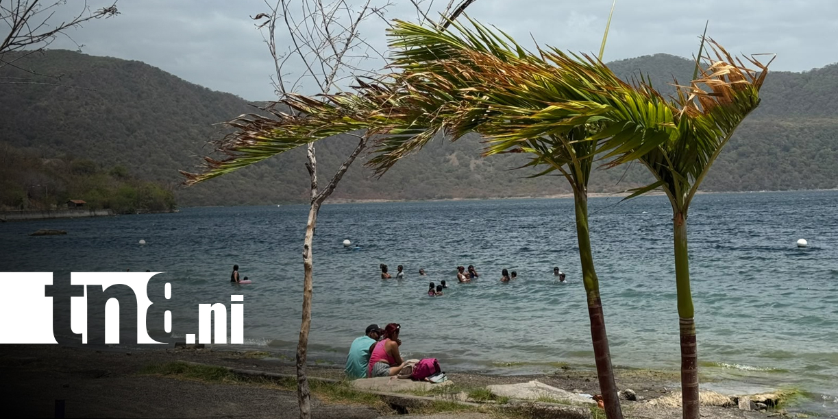 Foto: Xiloá se llena de visitantes por vacaciones patrias/TN8