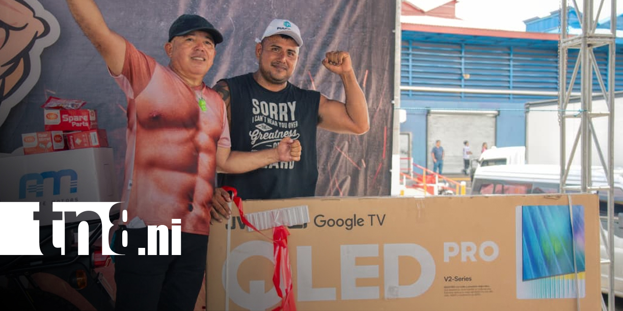 Foto: Eddy Alejo López se convierte en el Hércules Nica 2026 y arrasa con los premios/TN8