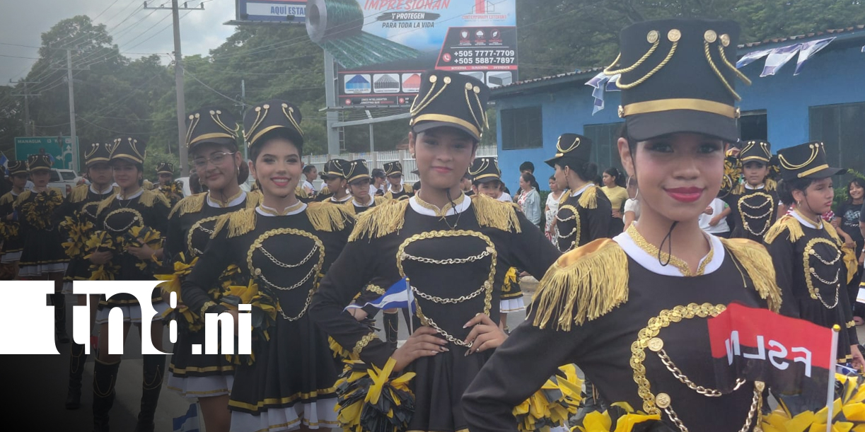 Foto: Antorcha llega a Managua entre música y fervor patrio/ TN8.