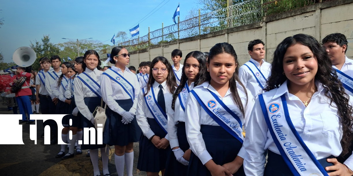 foto: Nicaragua conmemora 205 años de Independencia con actos patrios, nuevas obras y actividades de «¡Hay Patria!»/tn8