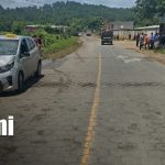 foto: Adolescente resulta lesionado al cruzar la vía en Jalapa/tn8