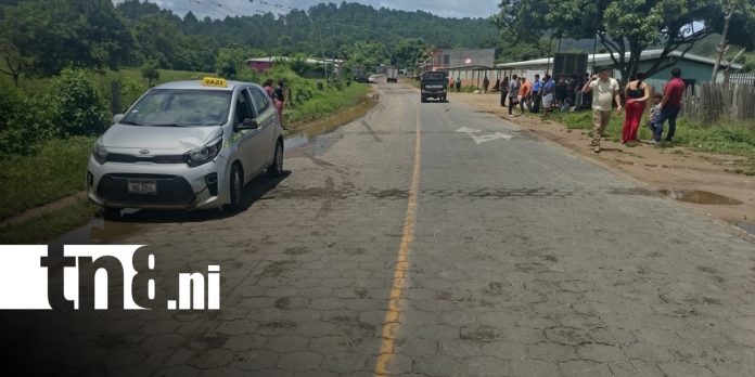 foto: Adolescente resulta lesionado al cruzar la vía en Jalapa/tn8 foto: Adolescente resulta lesionado al cruzar la vía en Jalapa/tn8