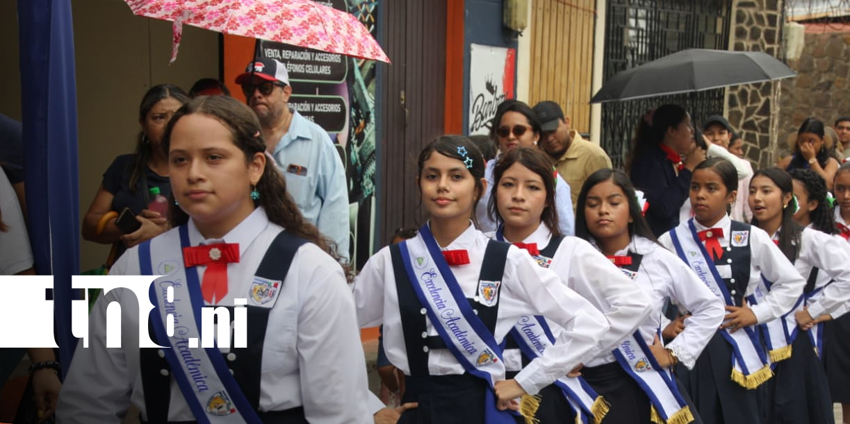 foto: Madriz rinde honores a la Patria con colorido desfile/ tn8