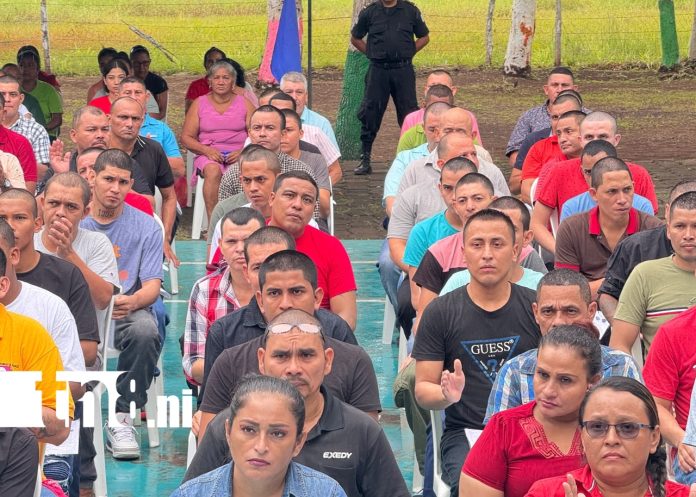 foto: Personas privadas de libertad reciben cartas de liberación en Chontales/tn8