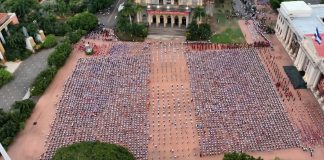 foto: Juventud conmemora 205 años de Independencia con proclama a Nicaragua/cortesía