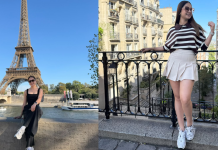 Linda García sorprende desde Europa y cuenta sus aventuras en París, Roma y Suiza