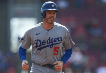 Los Ángeles Dodgers son campeones del oeste de la Liga Nacional.