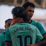 Yamal factura doblete y Espart abre su cuenta en otra goleada del Barça Barcelona, Lamine Yamal, Futbol, Levante, LaLiga