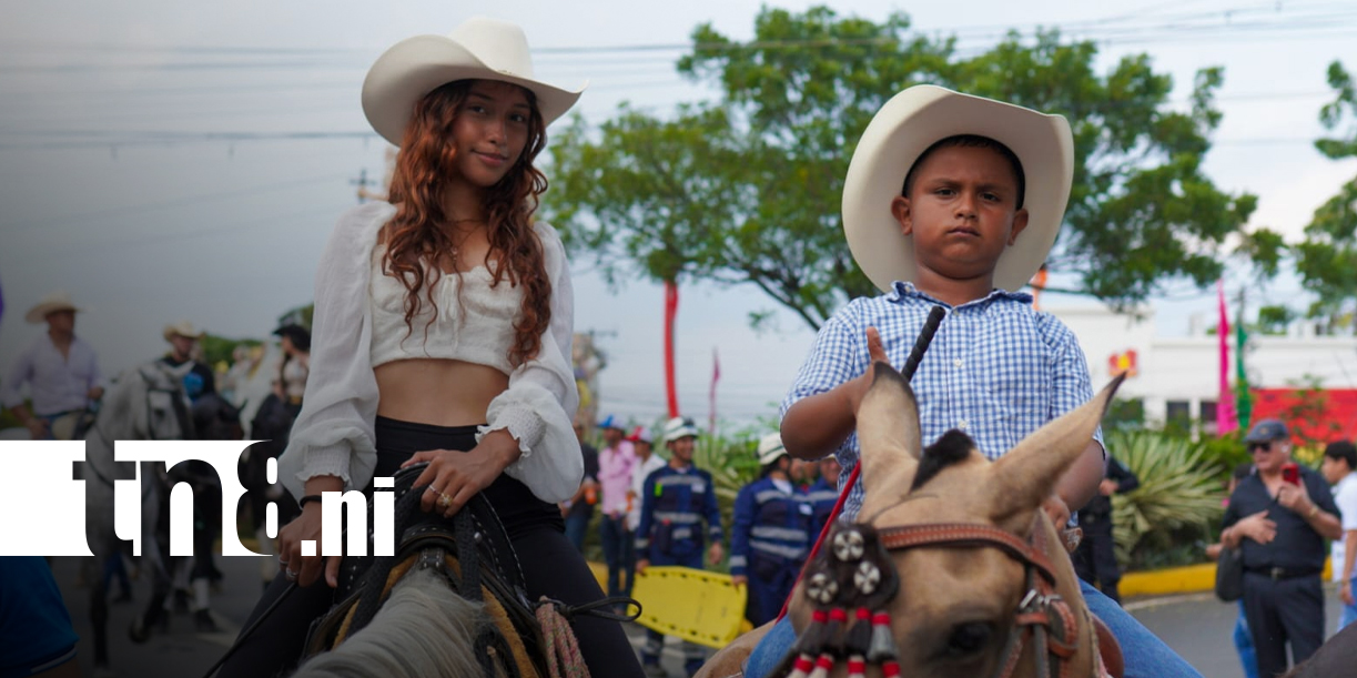 Foto: Masaya se viste de gala con multitudinaria Fiesta Hípica/TN8