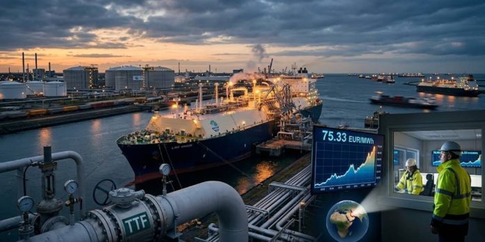 Foto: Europa enfrenta fuerte alza del gas