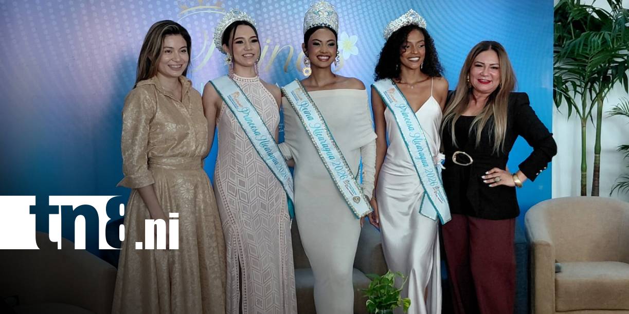 Foto: Reina Nicaragua 2026 celebra su coronación/TN8