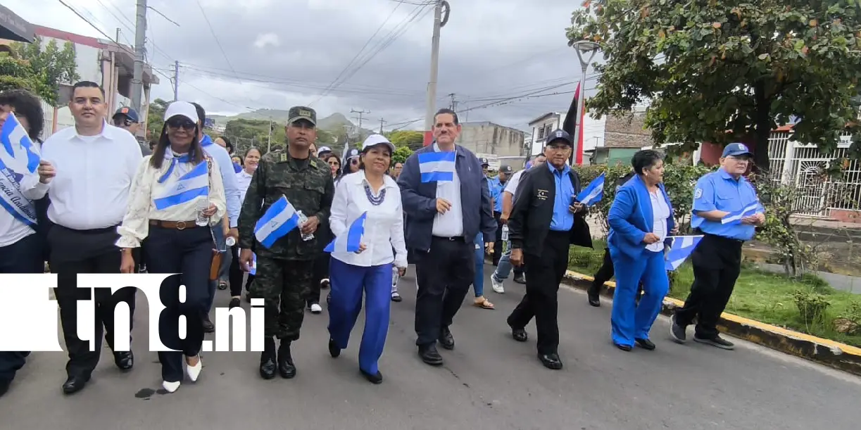 Foto: Más de 6 mil estudiantes protagonizan la gran fiesta patria en Estelí /TN8