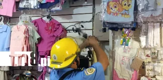 Foto: Mercado de Ciudad Sandino bajo inspección para prevenir incendios /TN8