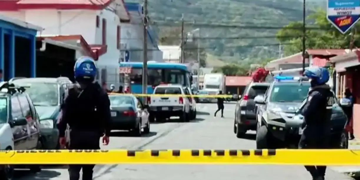 Foto: Balacera mortal en San Felipe, Costa Rica /Cortesía