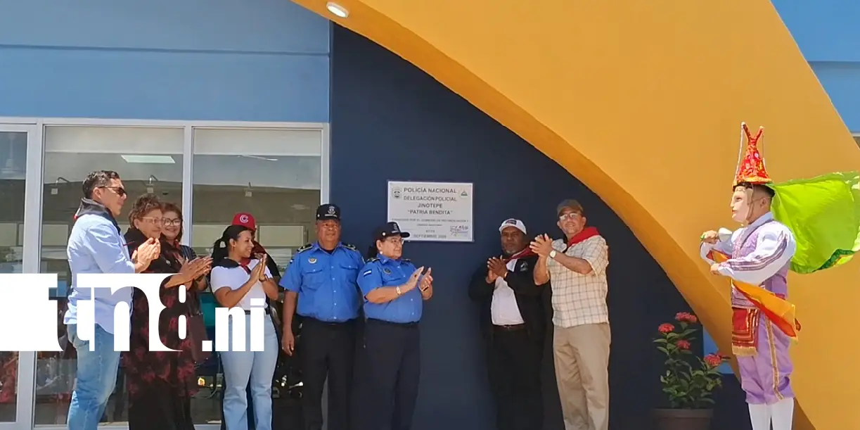 Foto: Así es la nueva delegación policial inaugurada en Jinotepe /TN8