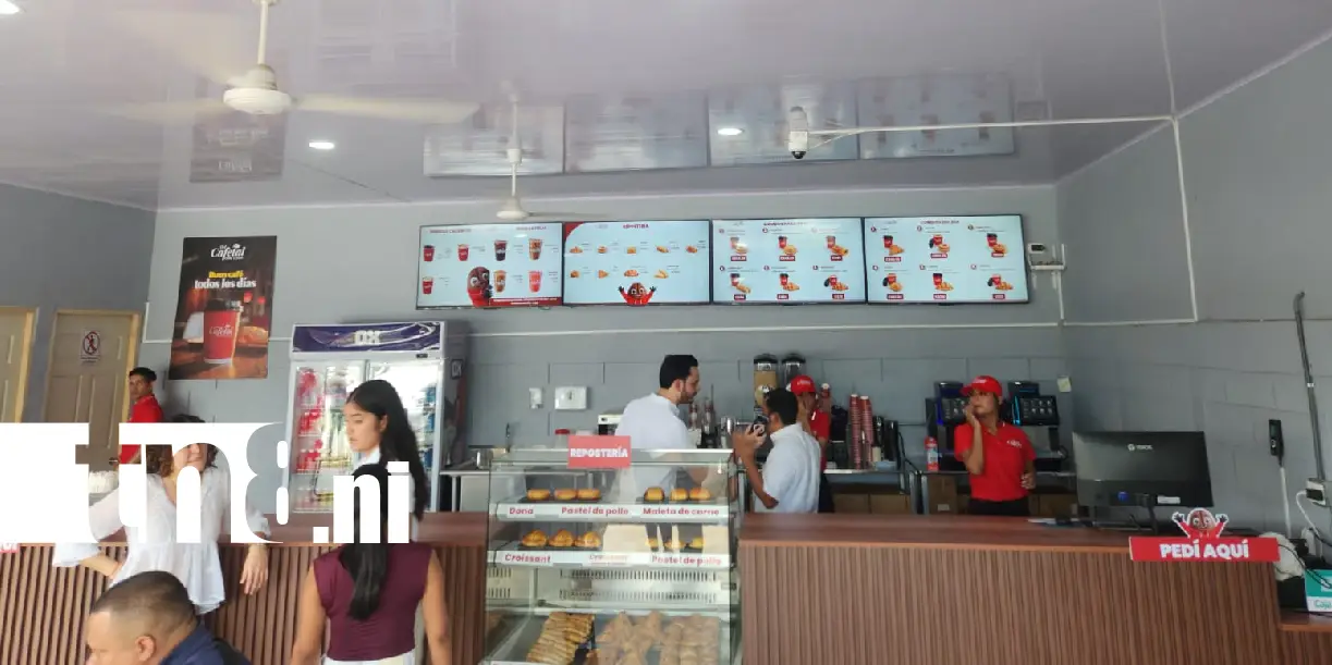 Foto: Del Cafetal Café y Pan estrena su primera sucursal en Managua /TN8