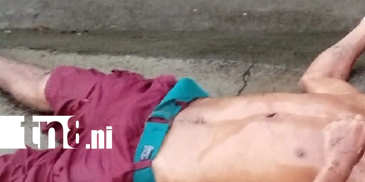 Foto: Hallan a hombre muerto en El Viejo - Chinandega, investigan posible agresión con piedras /TN8
