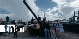 Foto: Barcos, tanques y helicópteros en exhibición del Ejército de Nicaragua /TN8