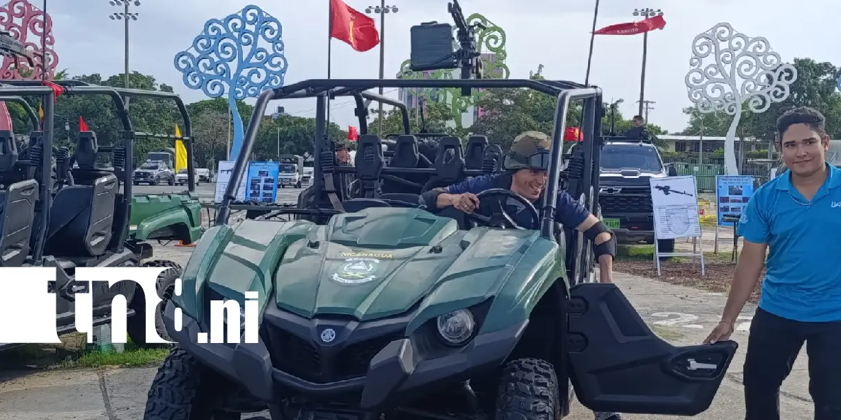Foto: Barcos, tanques y helicópteros en exhibición del Ejército de Nicaragua /TN8