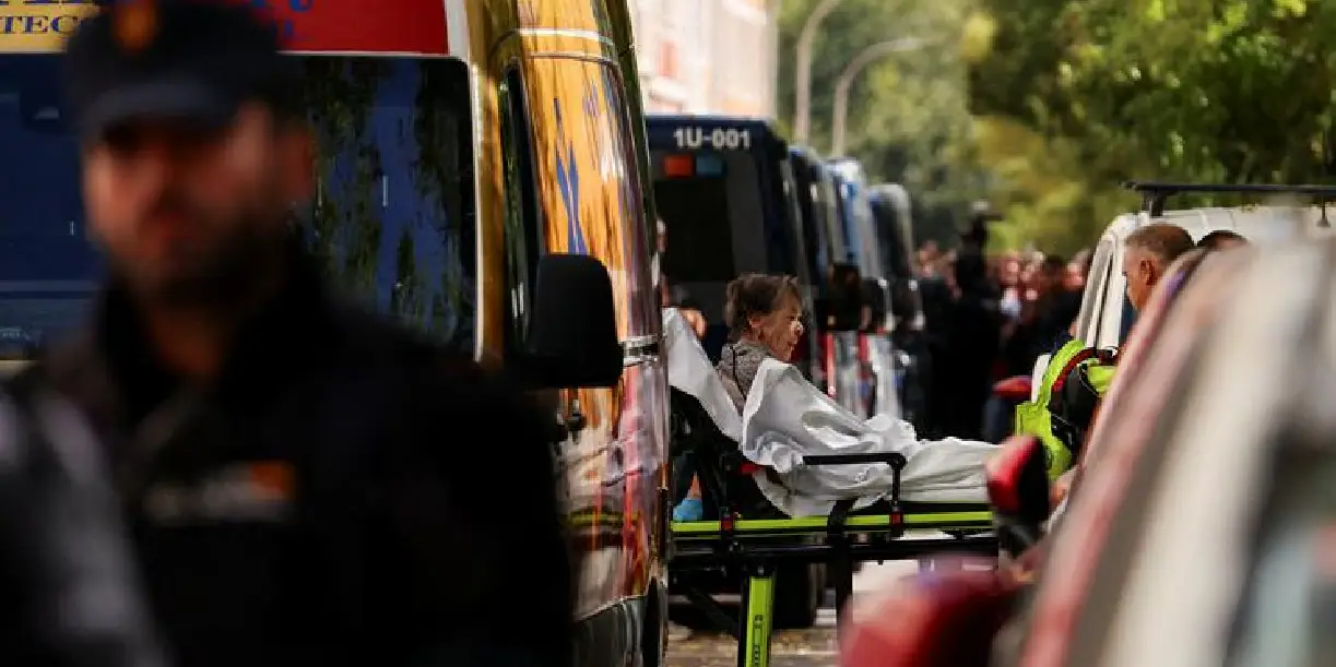 Foto: Desalojan a anciana de 87 años en España /Cortesía