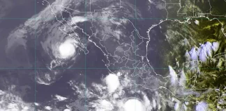 Foto: El huracán Polo amenaza Baja California /Cortesía