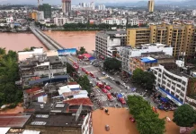 Foto: China evacúa a más de 31.000 personas ante las intensas lluvias /Cortesía