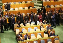 ¡Vacía quedó la ONU! Decenas de delegaciones abandonan discurso de Netanyahu Foto: Discurso de Netanyahu provoca salida masiva en la ONU /Cortesía