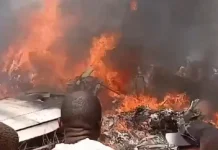 Foto: Avioneta se estrella en el Congo y deja 17 muertos /Cortesía