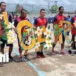 Foto: Con orgullo patrio, albergados desfilan en penal de Bluefields /TN8