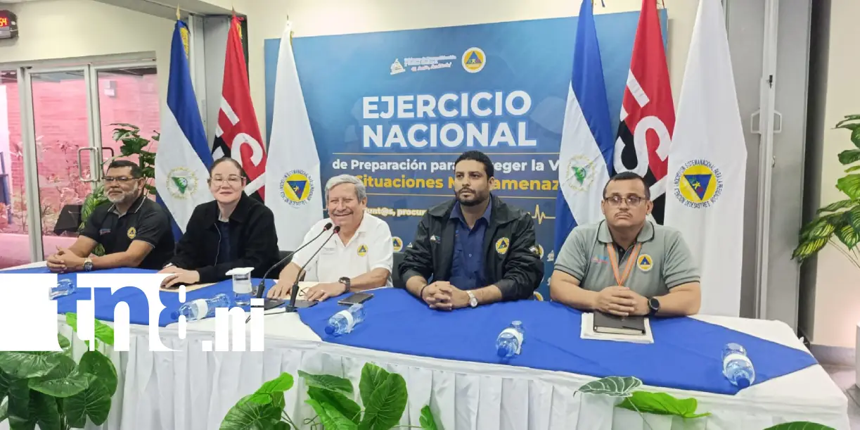 Foto: 2.1 millones participaron en ejercicio de protección en Nicaragua /TN8