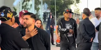 Foto: Mayorga vs. Gallo: ¡una bofetada prende la pelea antes de subir al ring! /TN8
