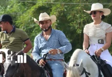 Siuna se viste de fiesta con un colorido desfile hípico por las fiestas patrias Foto: Desfile hípico marca el inicio de las Fiestas Patrias en Siuna /TN8