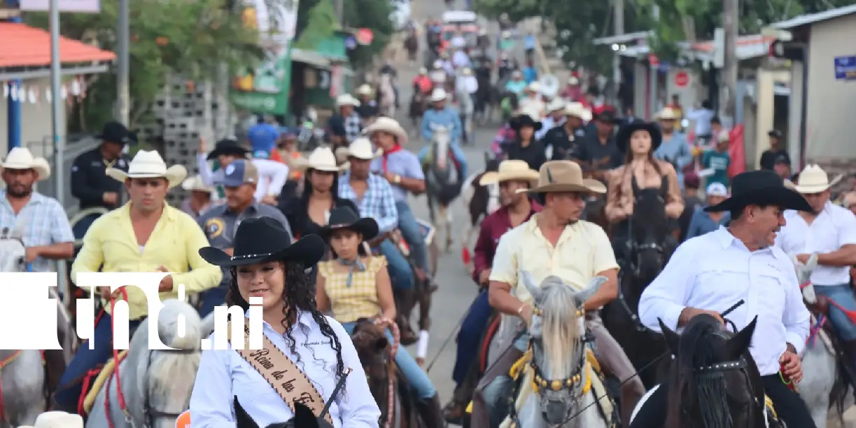Foto: Desfile hípico marca el inicio de las Fiestas Patrias en Siuna /TN8
