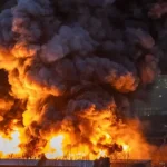 Explosión e incendio en refinería de India deja un muerto y nueve heridos Foto: Explosión sacude refinería en India /Cortesía