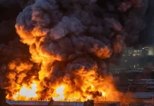 Foto: Explosión sacude refinería en India /Cortesía