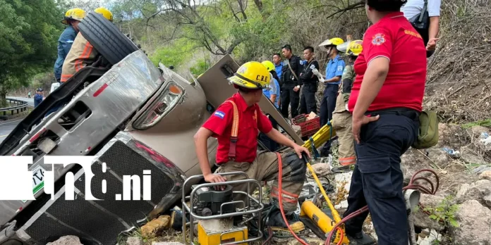 Foto: Vive para contarlo tras volcar en peligrosa curva de Estelí /TN8